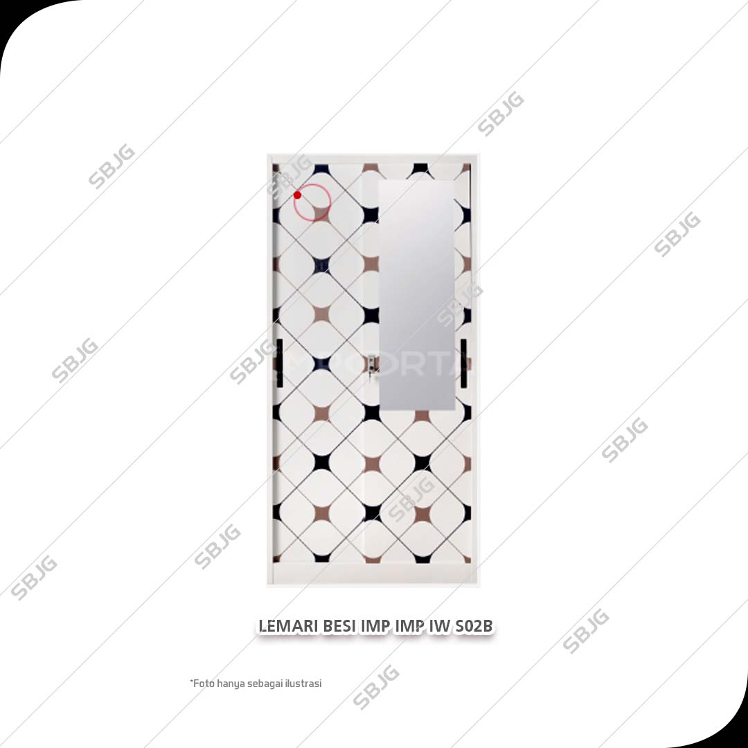 LEMARI BESI IMP IW S02B (SLIDING KACA 1or2)